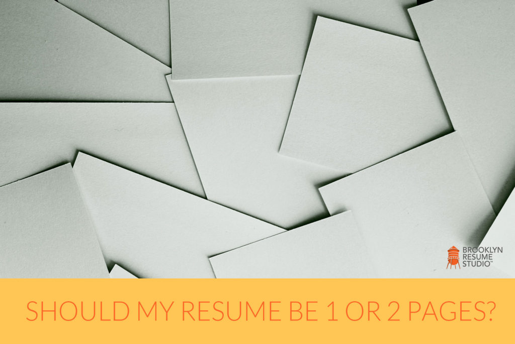 How Long Should a Resume Be?